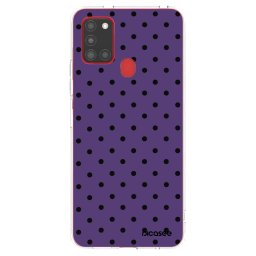 Átlátszó szilikon tok az alábbi mobiltelefonokra Samsung Galaxy A21s - Flickers 2