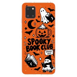 Átlátszó szilikon tok az alábbi mobiltelefonokra Samsung Galaxy Note 10 Lite N770F - Spooky book club