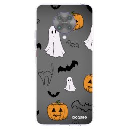 Átlátszó szilikon tok az alábbi mobiltelefonokra Xiaomi Poco F2 Pro - Spooky crew