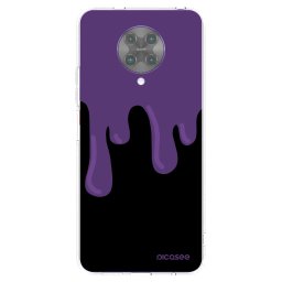 Átlátszó szilikon tok az alábbi mobiltelefonokra Xiaomi Poco F2 Pro - Purple spooky