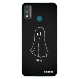 Átlátszó szilikon tok az alábbi mobiltelefonokra Honor 9X Lite - Ghost 2