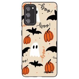 Fekete szilikon tok az alábbi mobiltelefonokra Samsung Galaxy S20 FE - Halloween 26