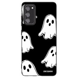 Fekete szilikon tok az alábbi mobiltelefonokra Samsung Galaxy S20 FE - Black ghosts
