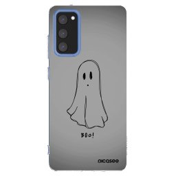 Átlátszó szilikon tok az alábbi mobiltelefonokra Samsung Galaxy S20 FE - Ghost
