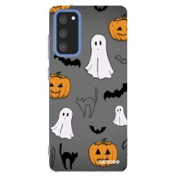 Átlátszó szilikon tok az alábbi mobiltelefonokra Samsung Galaxy S20 FE - Spooky crew