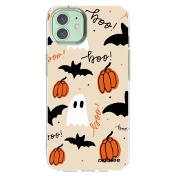 Átlátszó szilikon tok az alábbi mobiltelefonokra Apple iPhone 12 Pro - Halloween 26