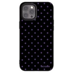 Fekete szilikon tok az alábbi mobiltelefonokra Apple iPhone 12 Pro Max - Flickers