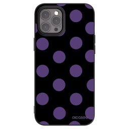 Fekete szilikon tok az alábbi mobiltelefonokra Apple iPhone 12 Pro Max - Big flickers