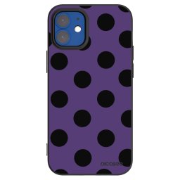 Fekete szilikon tok az alábbi mobiltelefonokra Apple iPhone 12 mini - Big flickers 2