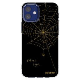 Átlátszó szilikon tok az alábbi mobiltelefonokra Apple iPhone 12 mini - Delicate danger