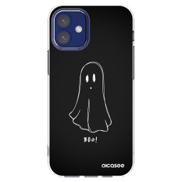 Átlátszó szilikon tok az alábbi mobiltelefonokra Apple iPhone 12 mini - Ghost 2