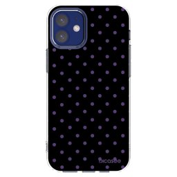 Átlátszó szilikon tok az alábbi mobiltelefonokra Apple iPhone 12 mini - Flickers