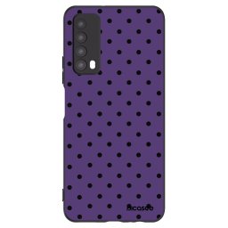 Fekete szilikon tok az alábbi mobiltelefonokra Huawei P Smart 2021 - Flickers 2
