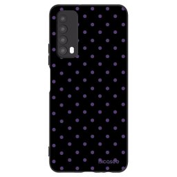 Fekete szilikon tok az alábbi mobiltelefonokra Huawei P Smart 2021 - Flickers