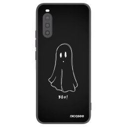 Fekete szilikon tok az alábbi mobiltelefonokra Sony Xperia 10 II - Ghost 2