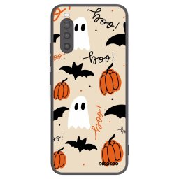 Fekete szilikon tok az alábbi mobiltelefonokra Sony Xperia 10 II - Halloween 26