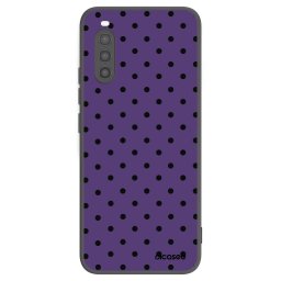 Fekete szilikon tok az alábbi mobiltelefonokra Sony Xperia 10 II - Flickers 2