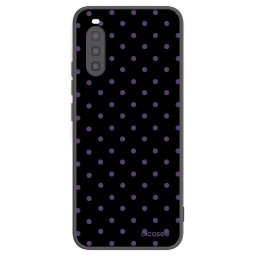 Fekete szilikon tok az alábbi mobiltelefonokra Sony Xperia 10 II - Flickers