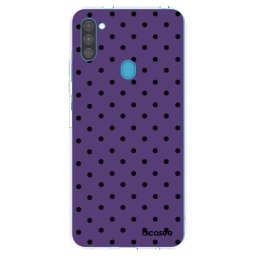 Átlátszó szilikon tok az alábbi mobiltelefonokra Samsung Galaxy M11 - Flickers 2