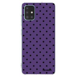 Átlátszó szilikon tok az alábbi mobiltelefonokra Samsung Galaxy M51 M515F - Flickers 2