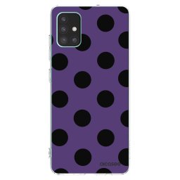 Átlátszó szilikon tok az alábbi mobiltelefonokra Samsung Galaxy M51 M515F - Big flickers 2