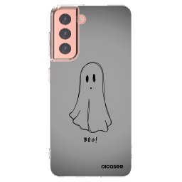 Átlátszó szilikon tok az alábbi mobiltelefonokra Samsung Galaxy S21 5G G991B - Ghost
