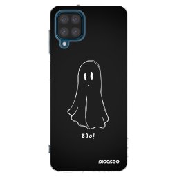 Átlátszó szilikon tok az alábbi mobiltelefonokra Samsung Galaxy A12 A125F - Ghost 2