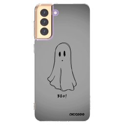 Átlátszó szilikon tok az alábbi mobiltelefonokra Samsung Galaxy S21+ 5G G996F - Ghost