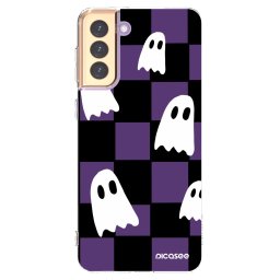 Átlátszó szilikon tok az alábbi mobiltelefonokra Samsung Galaxy S21+ 5G G996F - Ghosts