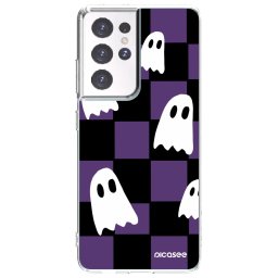 Átlátszó szilikon tok az alábbi mobiltelefonokra Samsung Galaxy S21 Ultra 5G G998B - Ghosts