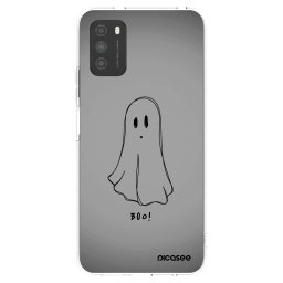 Átlátszó szilikon tok az alábbi mobiltelefonokra Xiaomi Poco M3 - Ghost