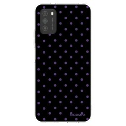 Átlátszó szilikon tok az alábbi mobiltelefonokra Xiaomi Poco M3 - Flickers