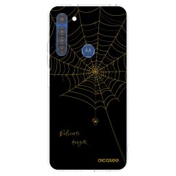 Átlátszó szilikon tok az alábbi mobiltelefonokra Motorola Moto G8 - Delicate danger