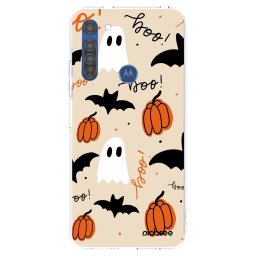 Átlátszó szilikon tok az alábbi mobiltelefonokra Motorola Moto G8 - Halloween 26
