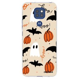 Átlátszó szilikon tok az alábbi mobiltelefonokra Motorola Moto G9 Play - Halloween 26