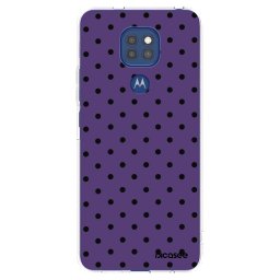 Átlátszó szilikon tok az alábbi mobiltelefonokra Motorola Moto G9 Play - Flickers 2