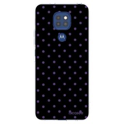 Átlátszó szilikon tok az alábbi mobiltelefonokra Motorola Moto G9 Play - Flickers