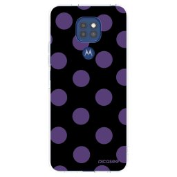 Átlátszó szilikon tok az alábbi mobiltelefonokra Motorola Moto G9 Play - Big flickers