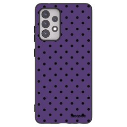 Fekete szilikon tok az alábbi mobiltelefonokra Samsung Galaxy A52 5G A525F - Flickers 2