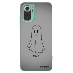 Átlátszó szilikon tok az alábbi mobiltelefonokra Xiaomi Redmi Note 10 Pro - Ghost