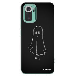 Átlátszó szilikon tok az alábbi mobiltelefonokra Xiaomi Redmi Note 10 Pro - Ghost 2