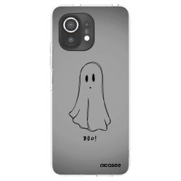 Átlátszó szilikon tok az alábbi mobiltelefonokra Xiaomi Mi 11 - Ghost