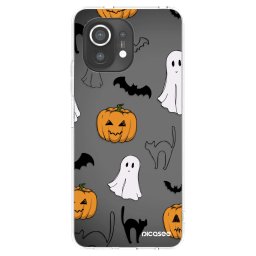 Átlátszó szilikon tok az alábbi mobiltelefonokra Xiaomi Mi 11 - Spooky crew