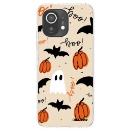Átlátszó szilikon tok az alábbi mobiltelefonokra Xiaomi Mi 11 - Halloween 26