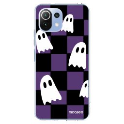 Átlátszó szilikon tok az alábbi mobiltelefonokra Xiaomi Mi 11 Lite - Ghosts
