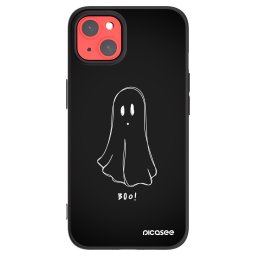 Fekete szilikon tok az alábbi mobiltelefonokra Apple iPhone 13 - Ghost 2