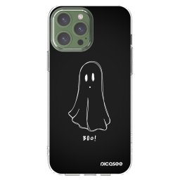 Átlátszó szilikon tok az alábbi mobiltelefonokra Apple iPhone 13 Pro Max - Ghost 2
