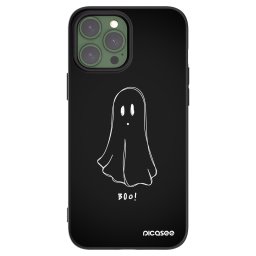 Fekete szilikon tok az alábbi mobiltelefonokra Apple iPhone 13 Pro Max - Ghost 2