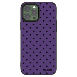 Fekete szilikon tok az alábbi mobiltelefonokra Apple iPhone 13 Pro Max - Flickers 2