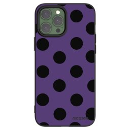 Fekete szilikon tok az alábbi mobiltelefonokra Apple iPhone 13 Pro Max - Big flickers 2